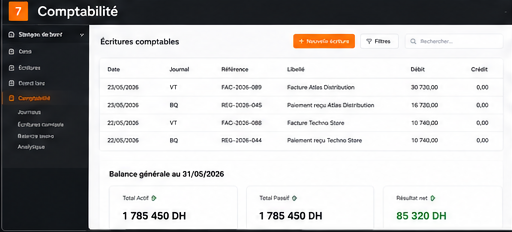 Capture SMARTERP - Comptabilité